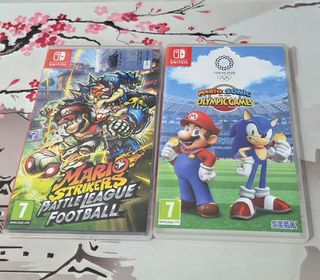 Mario & Sonic + Mario Strikers Nintendo Switch