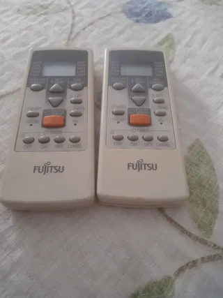 2 Mandos Aire Acondicionado Fujitsu