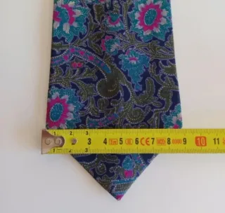 Corbata Pierre Balmain Seda Vintage Años 80