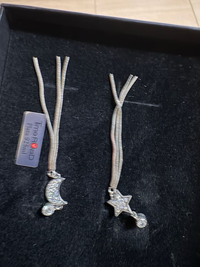 Pendientes Time Road Plata 925 Sin Estrenar