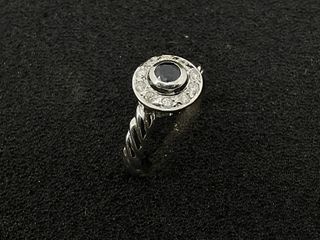 anillo oro 18k con diamante