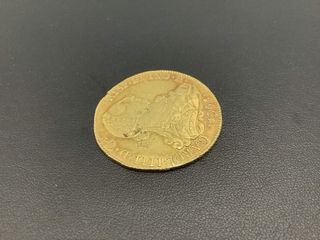 moneda oro 22k