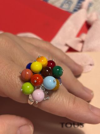 Anillo Tous Multicolor Bolas
