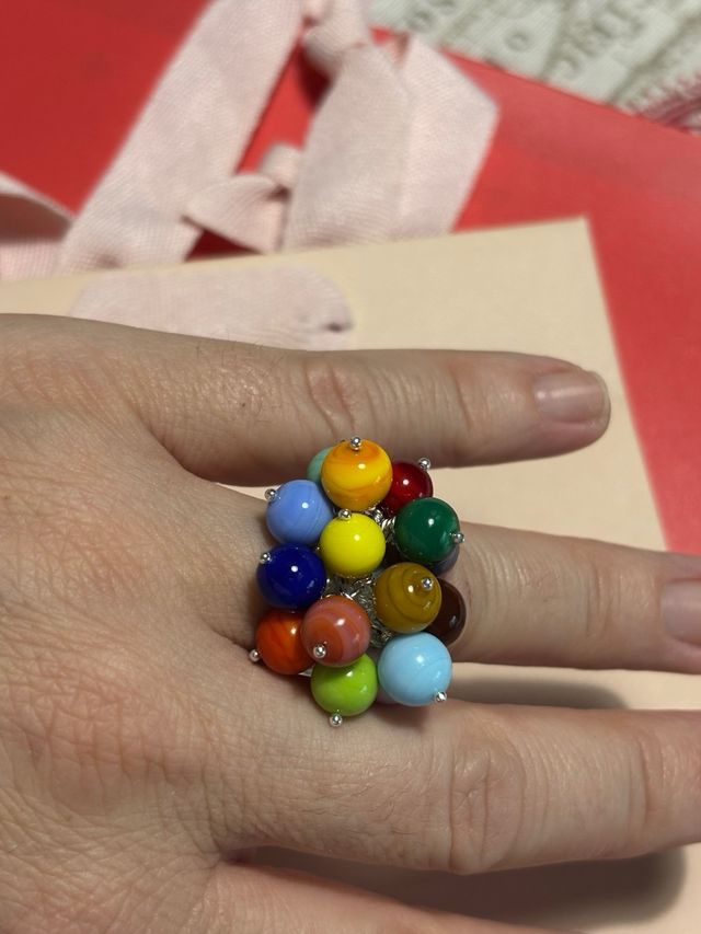 Anillo Tous Multicolor Bolas