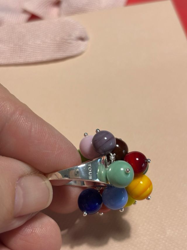 Anillo Tous Multicolor Bolas