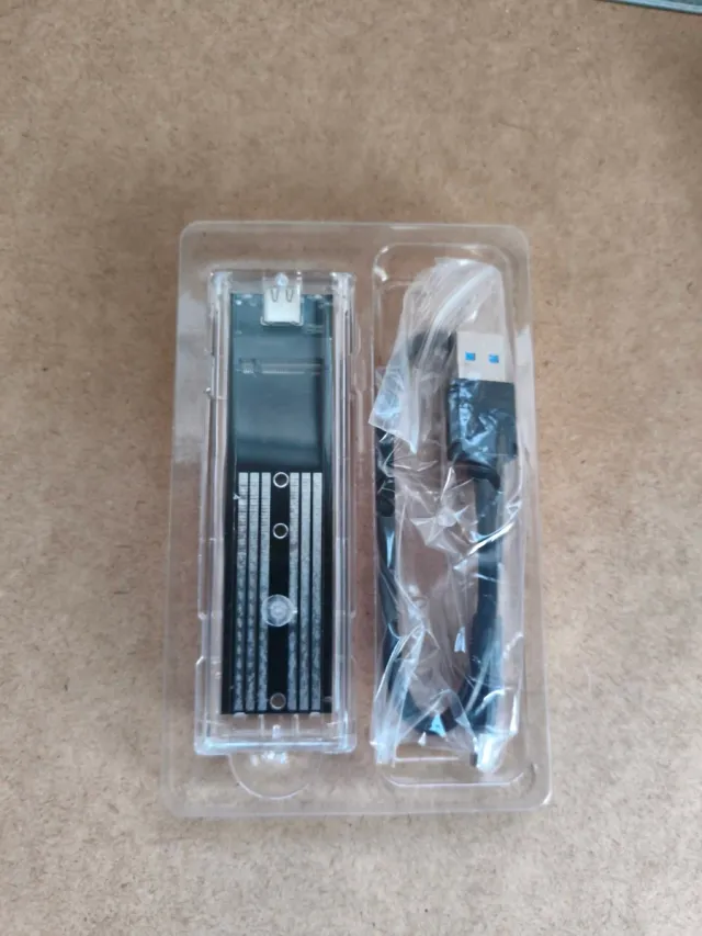 Caixa Disco Rígido M.2 SSD USB 3.0/3.1