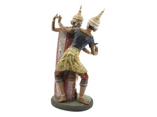 ceramica alta gama lladro bailarinas tailandesas