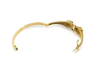 pulsera oro 18k con piedra con circonita