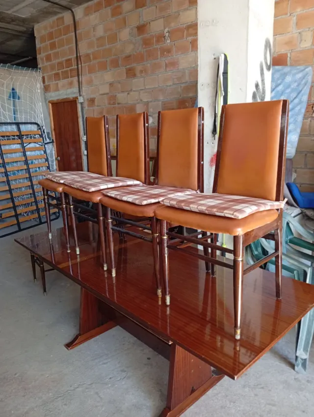 Juego de 5 sillas de comedor