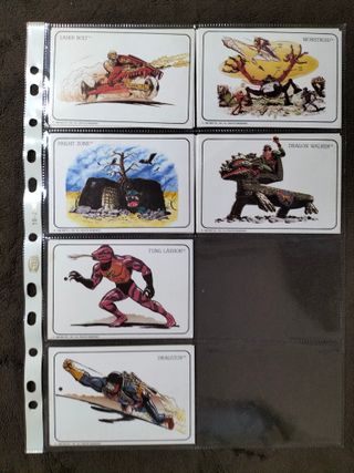 Colección de cromos Masters del Universo