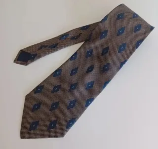 Corbata Lamberto Seda Vintage Años 80