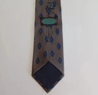 Corbata Lamberto Seda Vintage Años 80