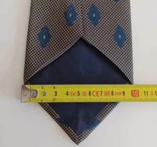 Corbata Lamberto Seda Vintage Años 80