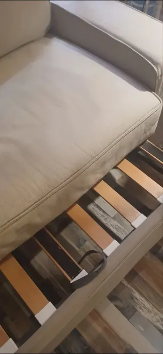 Sofá-cama Ikea beige tela