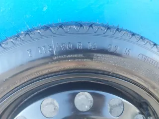 Rueda repuesto galleta BMW 115/90 R16