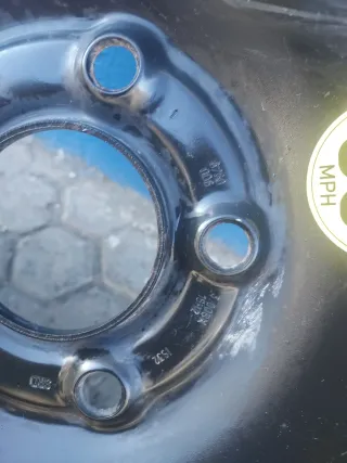 Rueda repuesto galleta BMW 115/90 R16