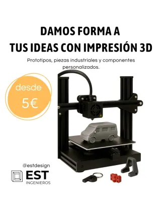 Damos forma a tus ideas con impresión 3D