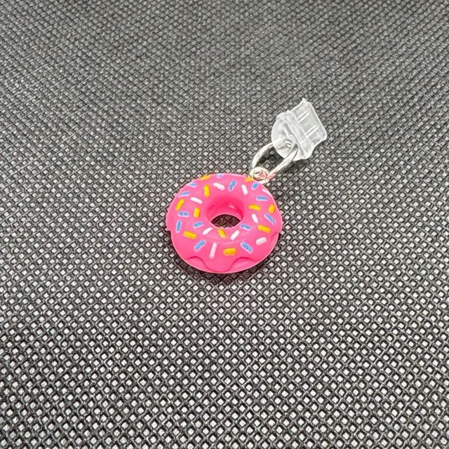 Tappo antipolvere smartphone ciambella rosa