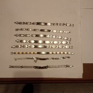 Pulseras de acero inoxidable