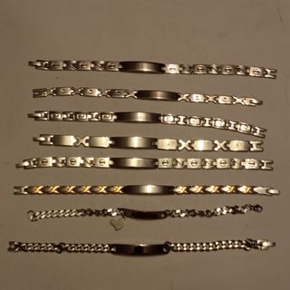 Pulseras de acero inoxidable