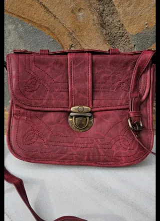 Bolso Bandolera Burdeos