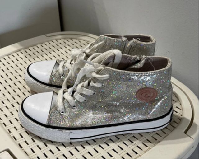 Botas Coconut plateadas talla 34