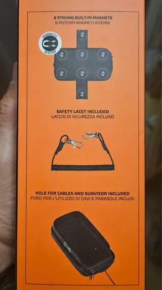Funda magnética Celly Pro Ride para moto

