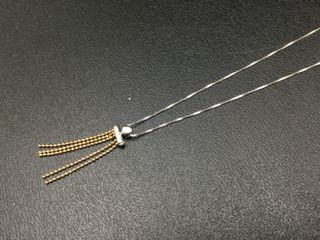 collar oro 18k 22cm