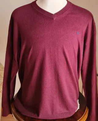 Jersey pico granate T.XXL
