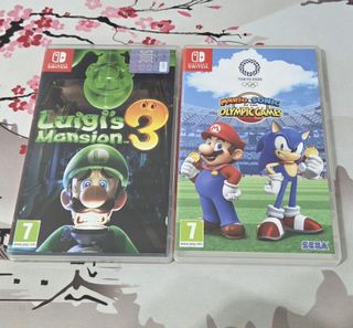 Luigi Mansion 3 + Mario & Sonic Juegos Olímpicos