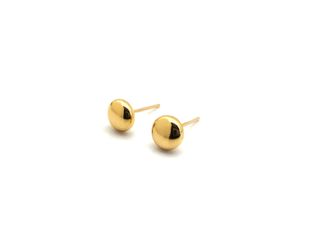 pendientes oro 18k con circonita