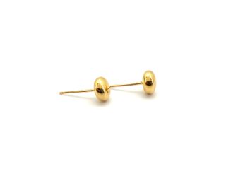 pendientes oro 18k con circonita