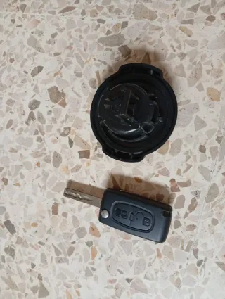 Tapa Cittroen Peugeot combustible 