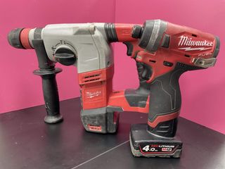 kit herramientas variadas milwaukee m12f+hd18hx