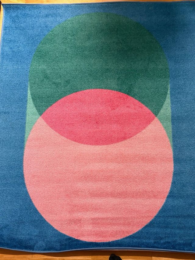 Alfombra Ikea Diseño Abstracto