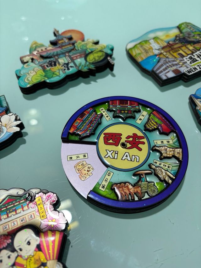 Imanes de ciudades chinas (8 unidades)