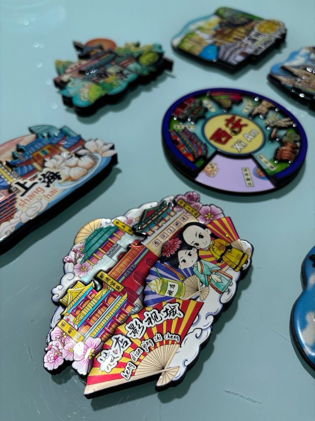 Imanes de ciudades chinas (8 unidades)