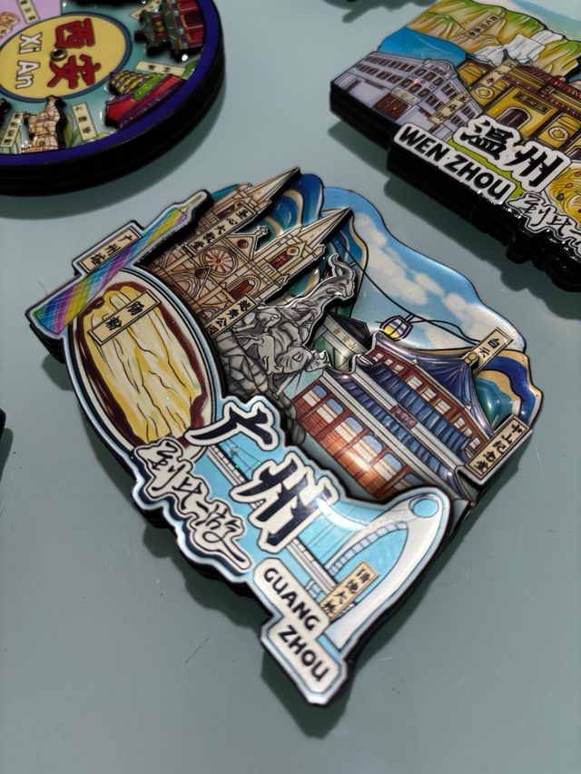 Magneti provenienti da città cinesi (8 unità)