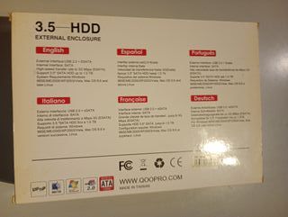 Disco Duro Externo 500GB Qoo