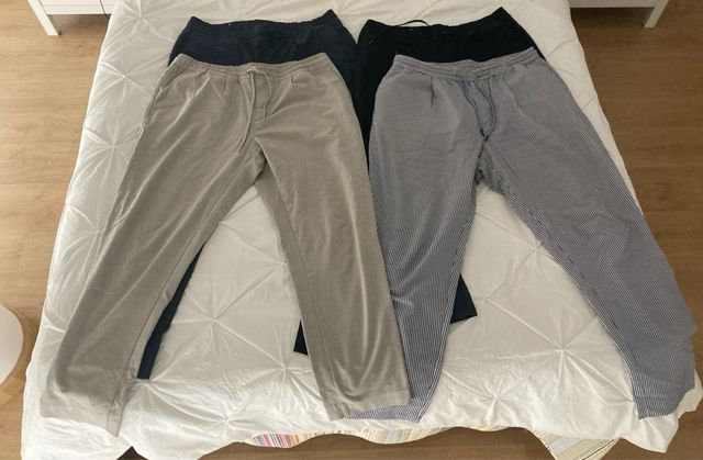 Pantalones con goma