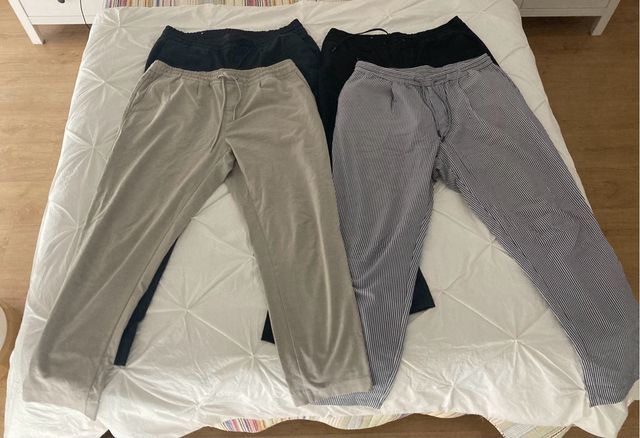 Pantalones con goma