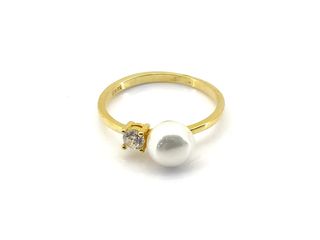anillo plata 925mm con piedra con circonita
