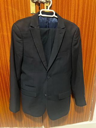 Traje de chaqueta negro hombre