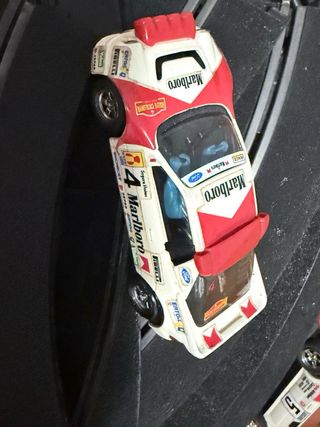 Scalextric - Piezas de pista, 3 coches controlador