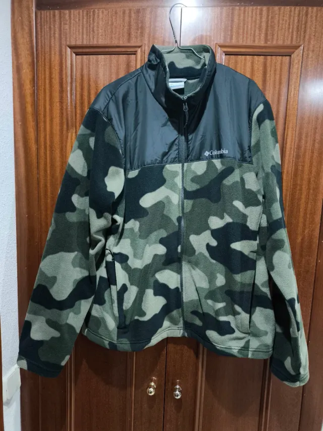 Chaqueta Columbia Polar Camuflaje Talla XL