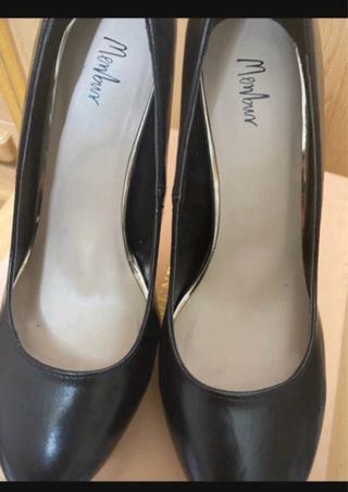 Zapatos tacón Membur negros talla 39