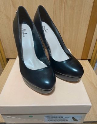 Zapatos tacón Membur negros talla 39
