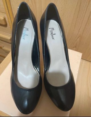 Zapatos tacón Membur negros talla 39