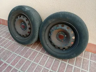 2 llantas 14"ruedas 