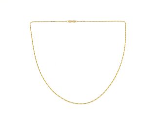 cadena oro 18k 20cm